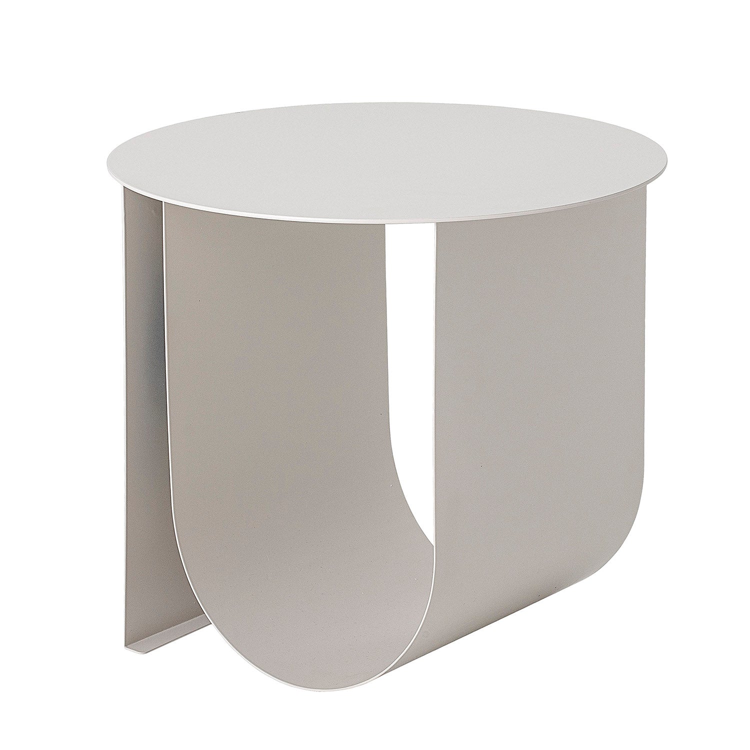 Produktbillede af BLOOMINGVILLE Cher sidebord grå metal i premium kvalitet