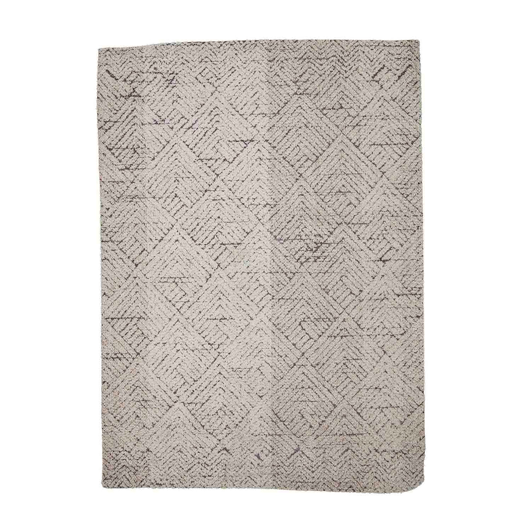 Produktbillede af BLOOMINGVILLE Saxo gulvtæppe rektangulær natur bomuld og jute 210x150 i premium kvalitet