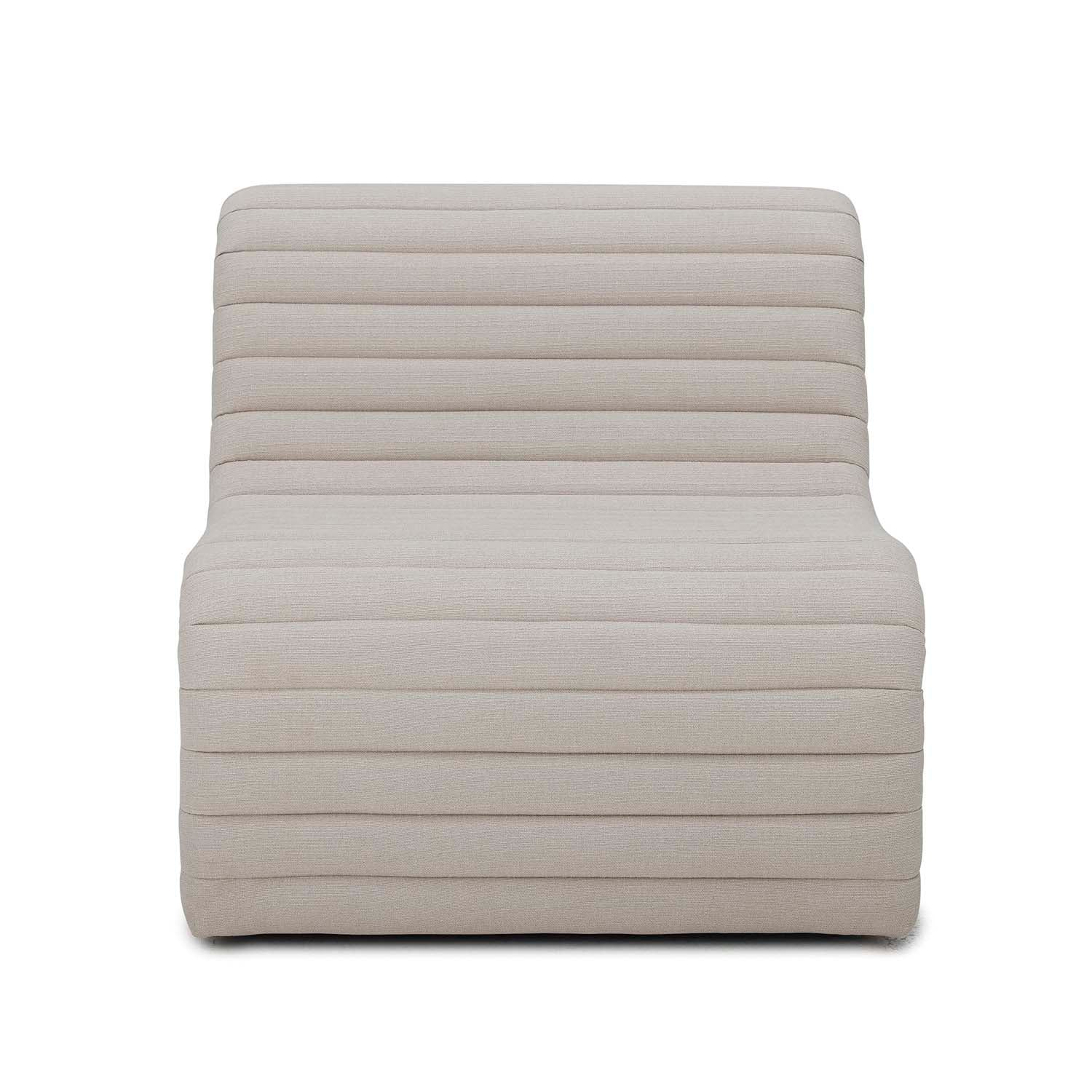 Produktbillede af BLOOMINGVILLE Allure loungestol natur polyester og nylon i premium kvalitet