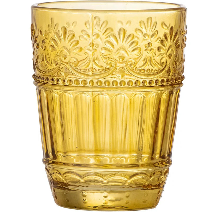 Feyza Drikkeglas Gul Glas