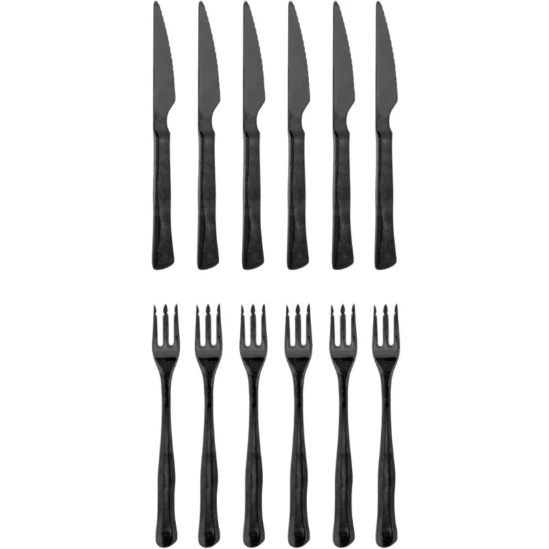 Ollin Grillbestik Multipak Sort Rustfri Stål 12 Stk