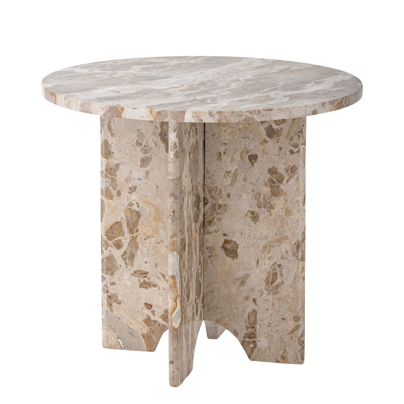 Produktbillede af BLOOMINGVILLE JASMIA SIDEBORD BRUN MARMOR 46 i premium kvalitet