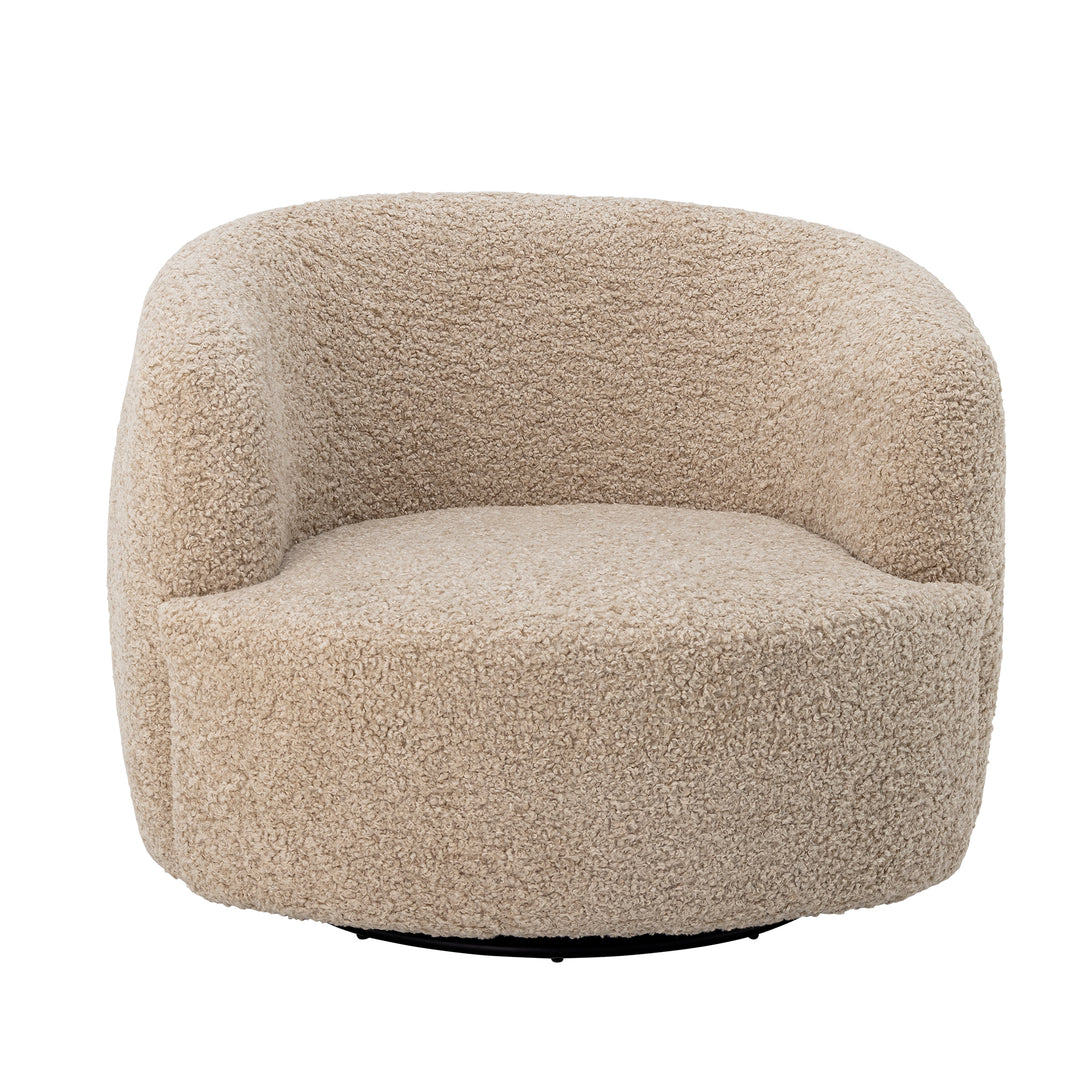 Produktbillede af BLOOMINGVILLE BOCCA LOUNGESTOL NATUR POLYESTER 89 i premium kvalitet