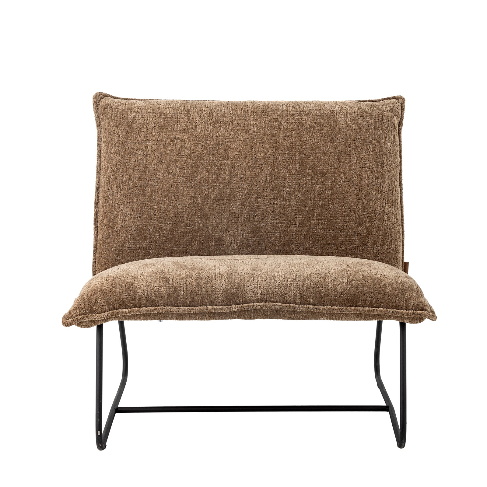 Produktbillede af BLOOMINGVILLE CAPE LOUNGESTOL BRUN GENANVENDT POLYESTER 90 i premium kvalitet