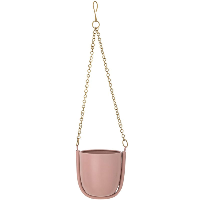Produktbillede af Kati Hængeurtepotte Rosa Metal på tilbud – premium kvalitet og detaljer