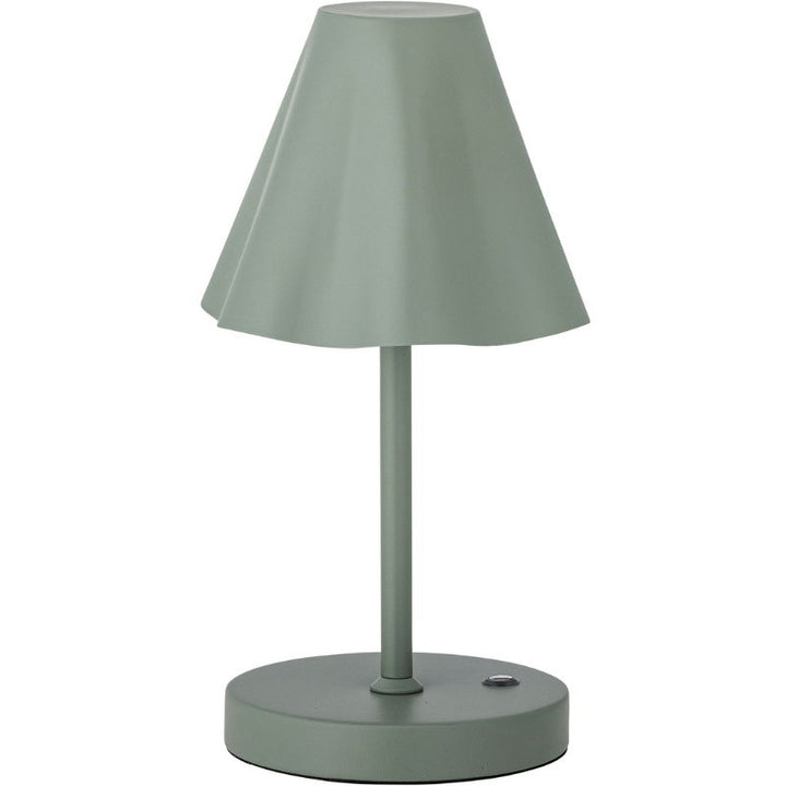 Produktbillede af Lianna Portable Lampe Genopladelig Grøn Metal på tilbud – premium kvalitet og detaljer