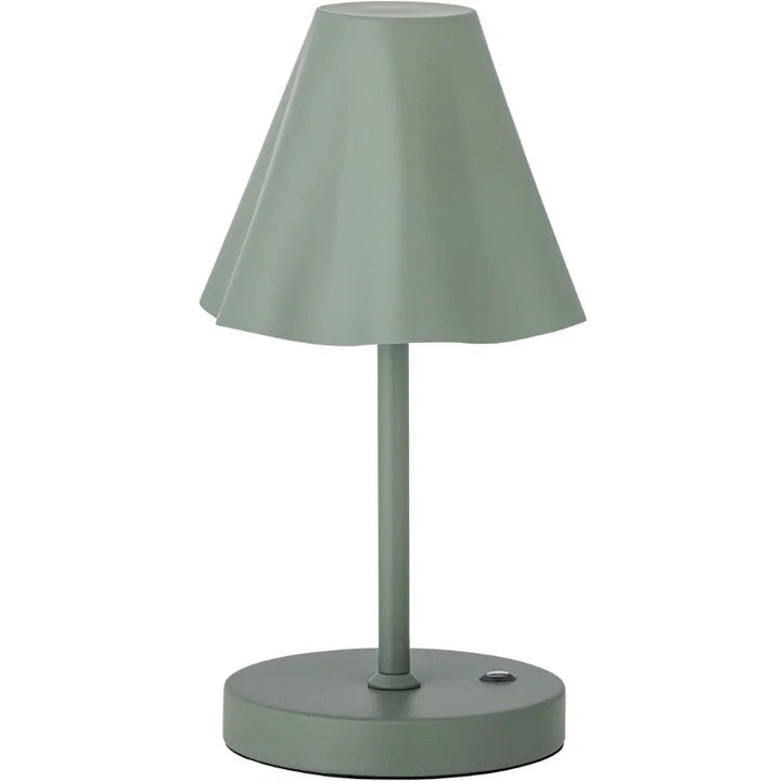 Lianna Portable Lampe Genopladelig Grøn Metal