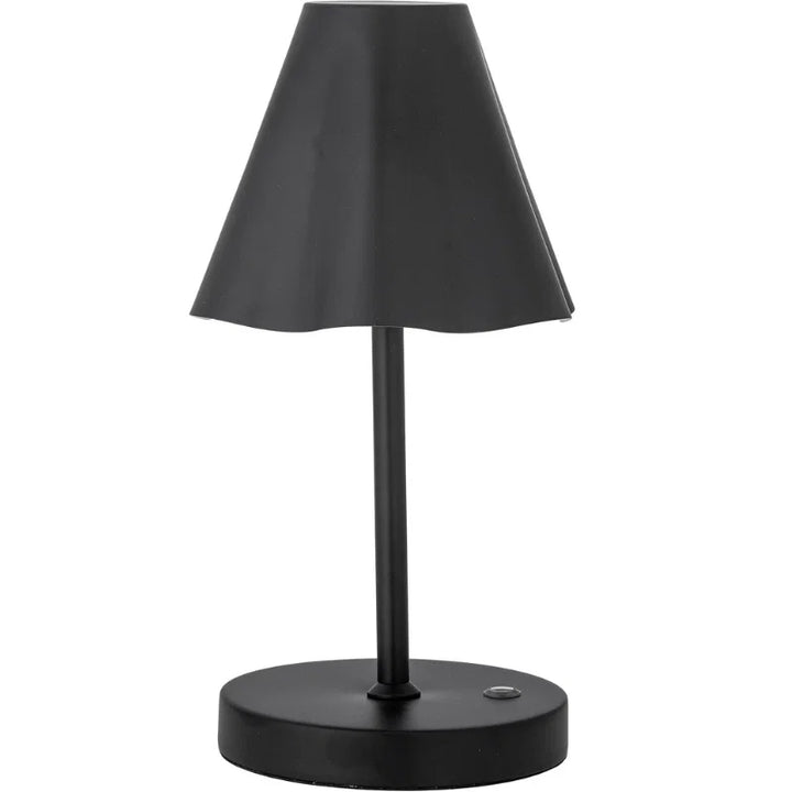 Lianna Portable Lampe Genopladelig Sort Metal