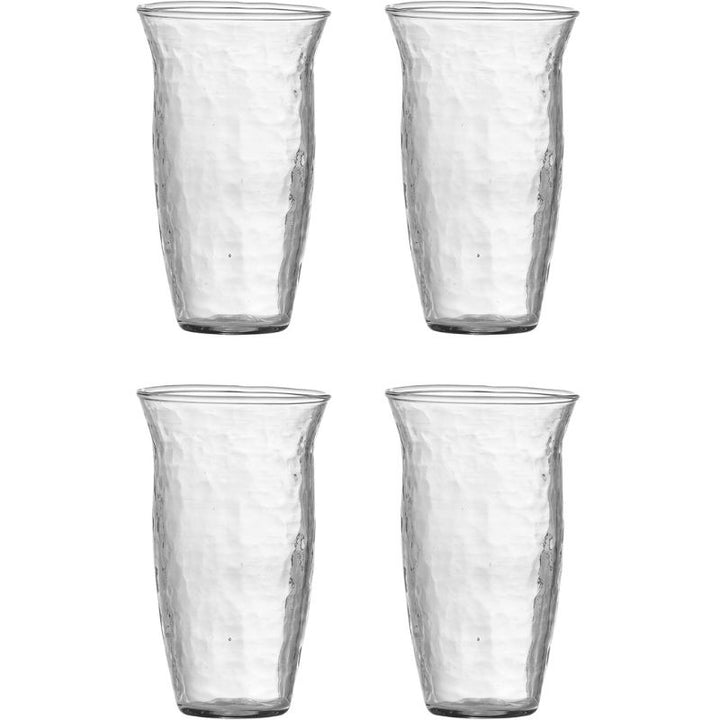 Produktbillede af Asha Drikkeglas Klar Genanvendt Glas 4 Stk på tilbud – premium kvalitet og detaljer