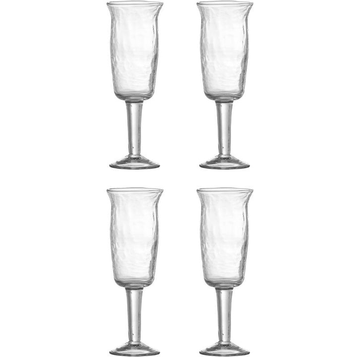 Produktbillede af Asha Vinglas Klar Genanvendt Glas 4 Stk på tilbud – premium kvalitet og detaljer