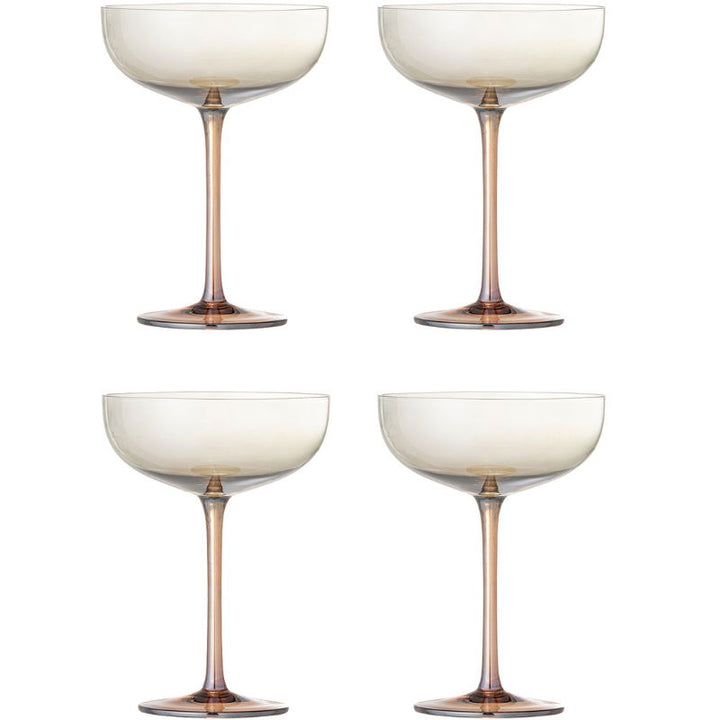 Produktbillede af Aston Cocktailglas Bronze Glas 4 Stk på tilbud – premium kvalitet og detaljer