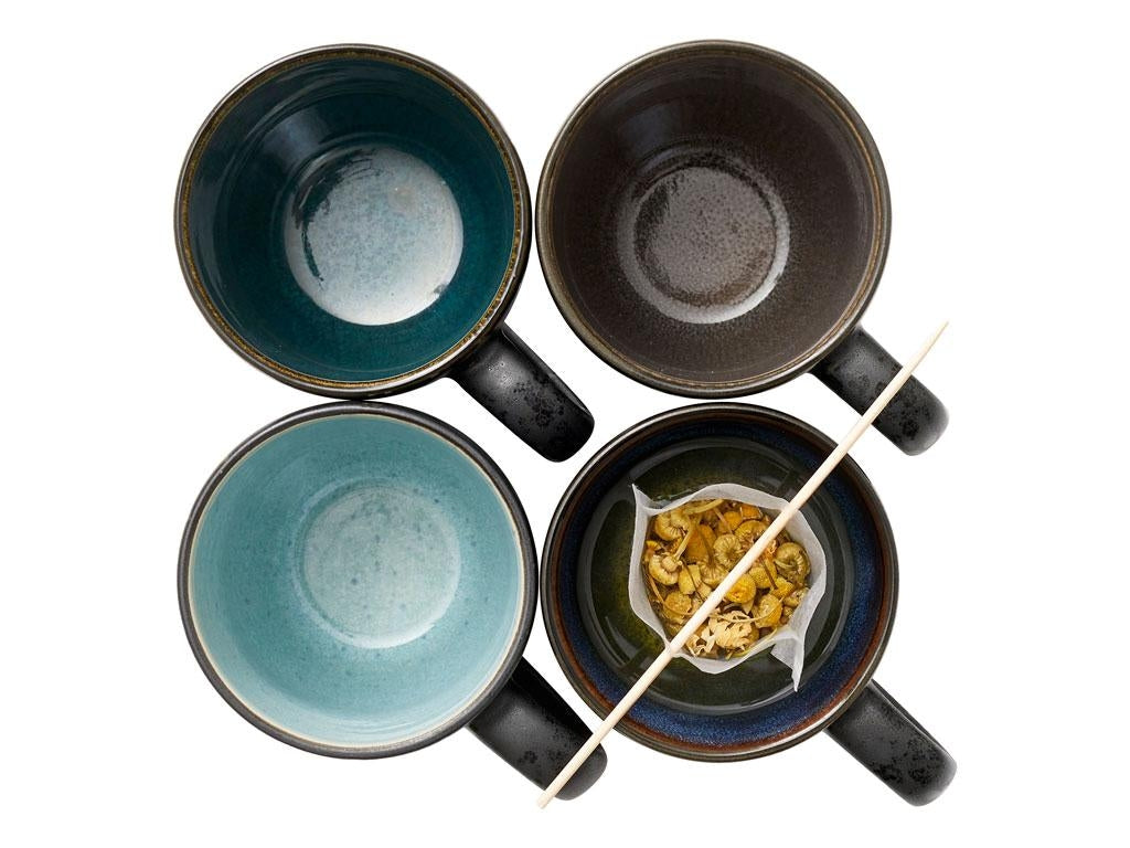 Produktbillede af Christian Bitz Bitz Krus 30cl sort mørk 4 stk i premium kvalitet