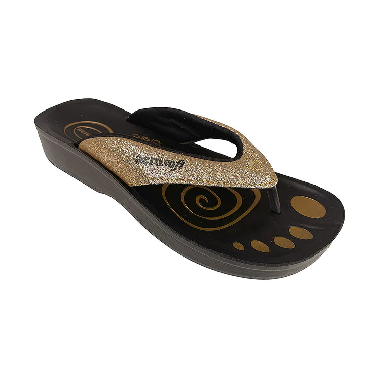 Sandaler Aerosoft Model 825 m. glimmer Orange / 36