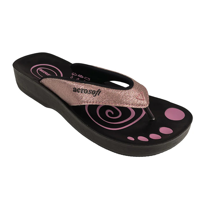 Sandaler Aerosoft Model 825 m. glimmer Pink / 36