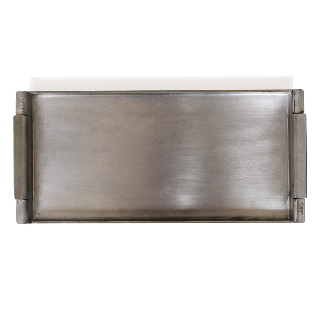 Looft stegeplade i rustfrit stål på 25 x 48 cm til grill