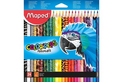 Maped - Farveblyant ColorPeps Animals - 24 stk. ❤ Stort online udvalg i Maped ❤ Billig fragt og hurtig levering 2 - 5 hverdage ❤ Varenummer: BGH-42307561357564 / Ean: '3154148322245 på lager - Udsalg på Alle produkter Spar op til 58% - Over 785 kendte brands på udsalg