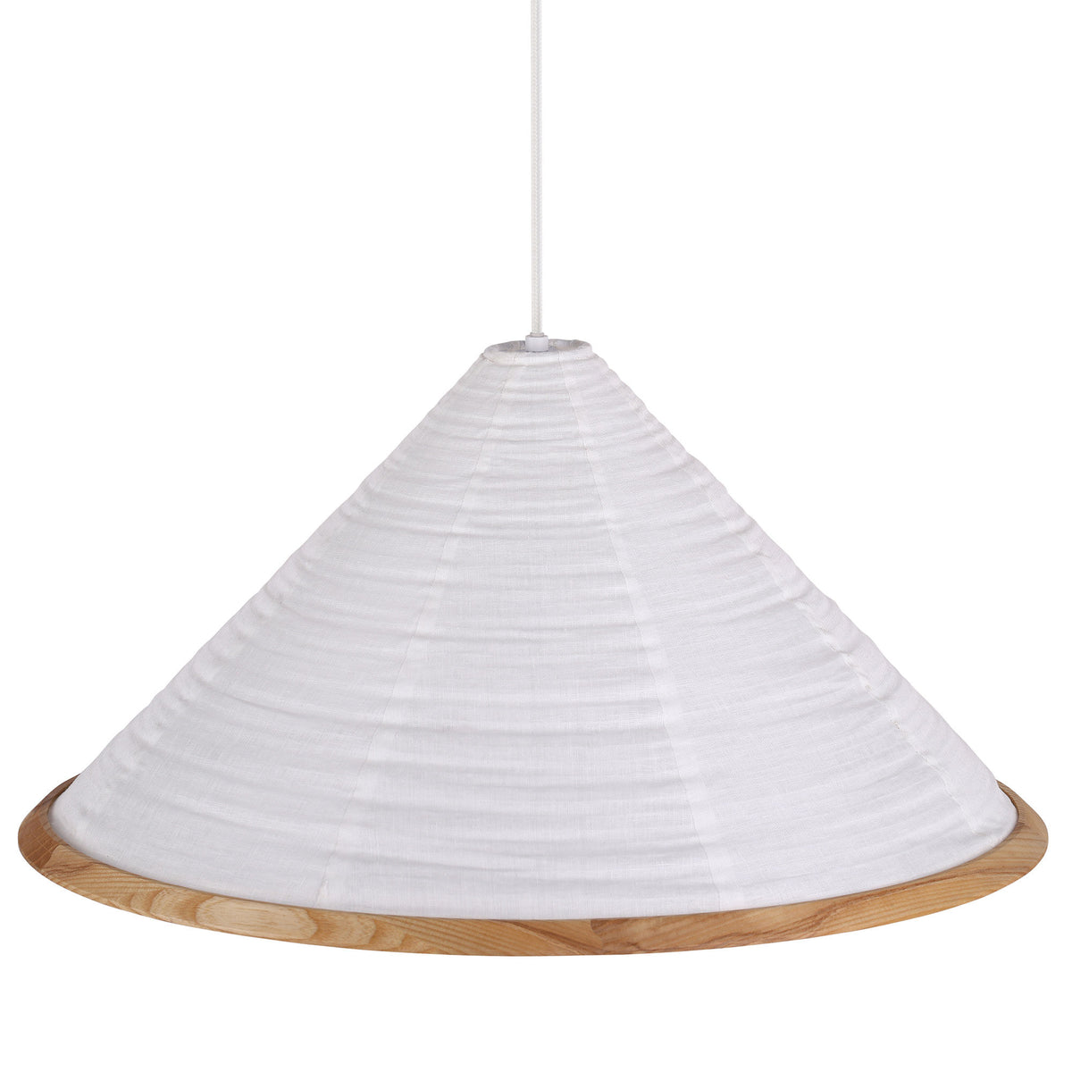 Watt&veke Shiro pendel med kegleformet skærm, 60 cm