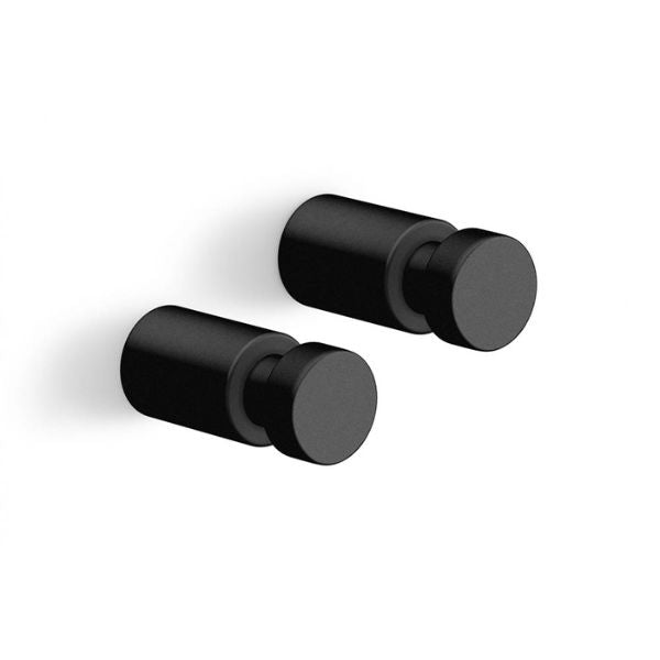 Produktbillede af Håndklædekrog Stort Sæt Sort Zack  på tilbud i premium kvalitet