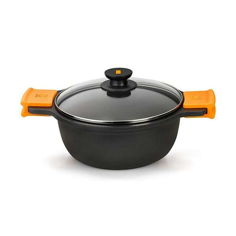 Se Gryde Med Glaslåg BRA A270328 5,7 L (Ø 28 cm) Sort Metal Aluminium Ø 28 cm Aluminio  Stort online udvalg i BRA - Køb online på udsalg og tilbud lige nu  Meget billig fragt og hurtig levering: 1 - 2 hverdage - Varenummer: S0420966 og barcode / Ean: &