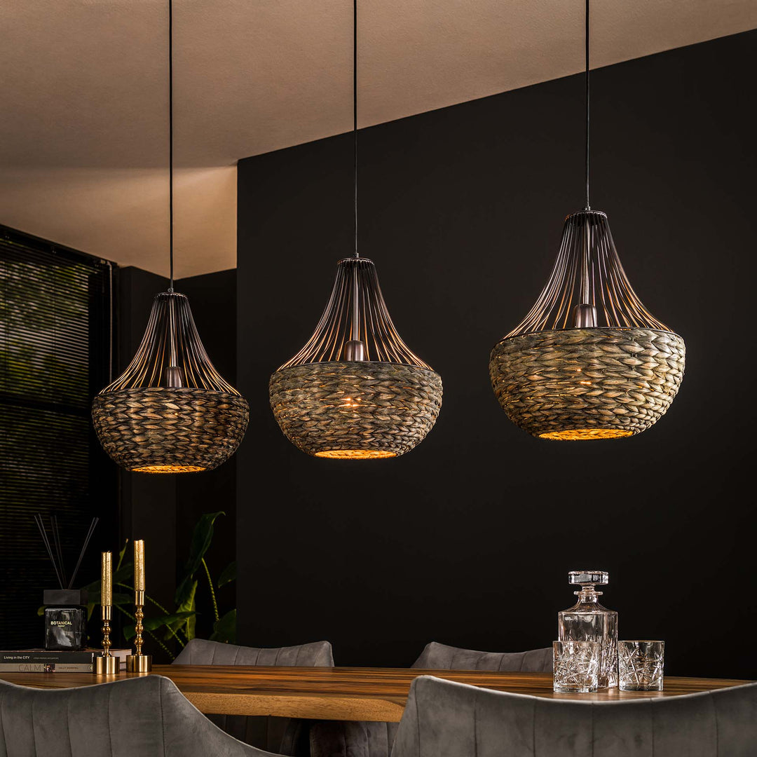 billigt tilbud på Bellow loftlampe i sort nikkel og vandhyacint. Køb online nu med hurtig levering! Spar op til 62% på udsalg.