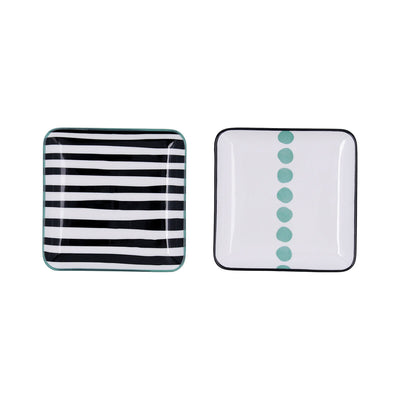 Se Snack bakke Bidasoa Zigzag Multifarvet Keramik Firkantet 15 x 15 cm 2 stk  Stort online udvalg i Bidasoa - Køb online på udsalg og tilbud lige nu  Meget billig fragt og hurtig levering: 1 - 2 hverdage - Varenummer: S2711381 og barcode / Ean: '8414793721295 på lager - Udsalg på Hjem og madlavning, Bestik, porcelæn og glasvarer Spar op til 58% - Over 1112 kendte brands på udsalg