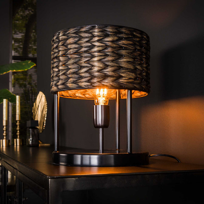 Bellow bordlampe i sort nikkel og vandhyacint på udsalg! Billig fragt og hurtig levering (1-2 hverdage). Spar op til 66% på tilbuddet. Køb online nu!