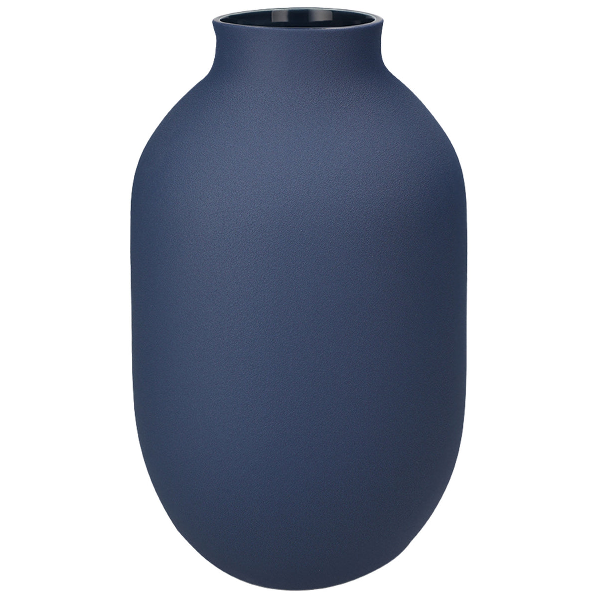 Blå Kähler Omaggio keramikvase, 50 cm høj