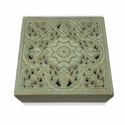 Se Smykkeskrin Versa Mandala Træ MDF (20 x 7 x 20 cm)  Stort online udvalg i Versa - Køb online på udsalg og tilbud lige nu  Meget billig fragt og hurtig levering: 1 - 2 hverdage - Varenummer: S3407782 og barcode / Ean: '8420327503343 på lager - Udsalg på Hjem og madlavning, Opbevaring og organisering Spar op til 64% - Over 1122 kendte brands på udsalg