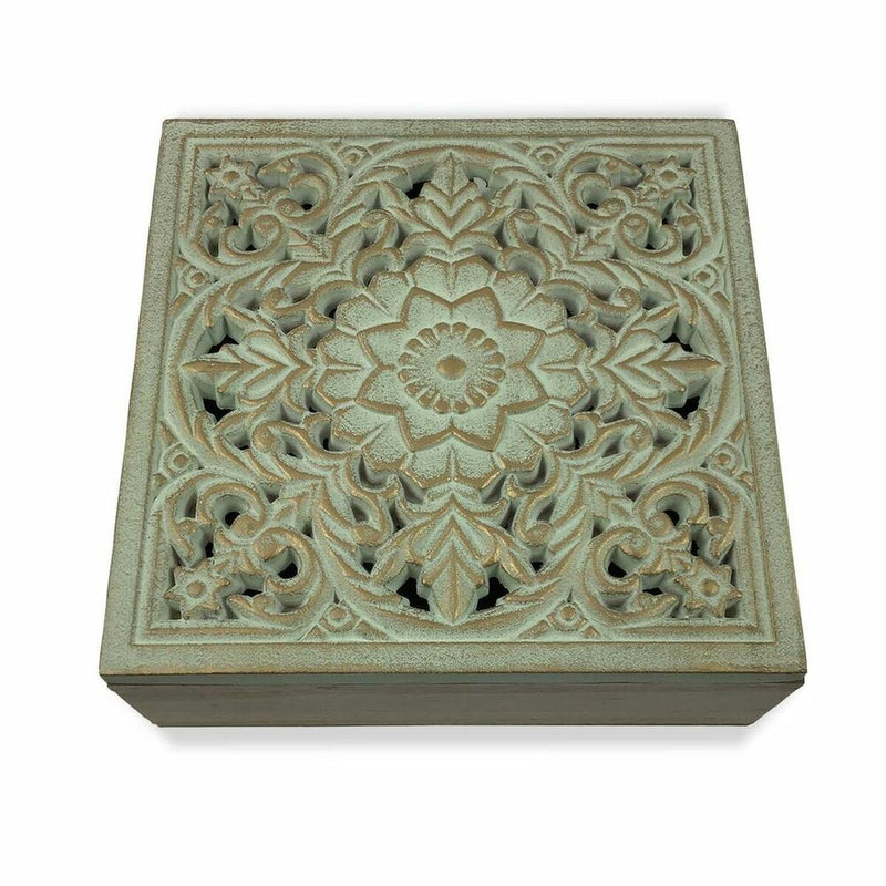 Se Smykkeskrin Versa Mandala Træ MDF (20 x 7 x 20 cm)  Stort online udvalg i Versa - Køb online på udsalg og tilbud lige nu  Meget billig fragt og hurtig levering: 1 - 2 hverdage - Varenummer: S3407782 og barcode / Ean: &