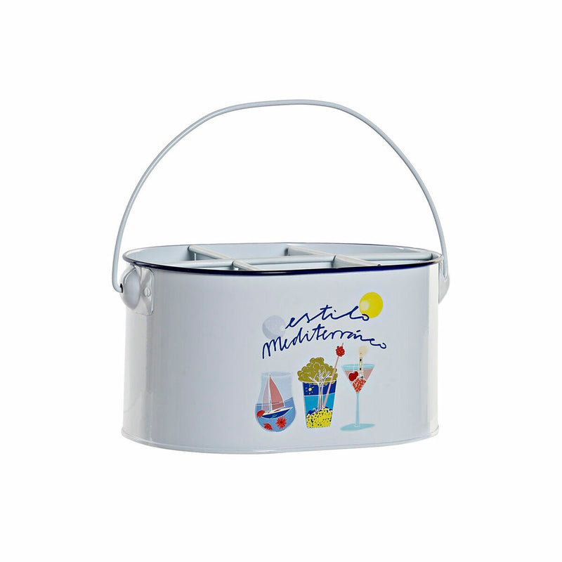 Se Isspand DKD Home Decor Hvid Multifarvet Metal 24,5 x 17 x 13 cm  Stort online udvalg i DKD Home Decor - Køb online på udsalg og tilbud lige nu  Meget billig fragt og hurtig levering: 1 - 2 hverdage - Varenummer: S3016508 og barcode / Ean: &