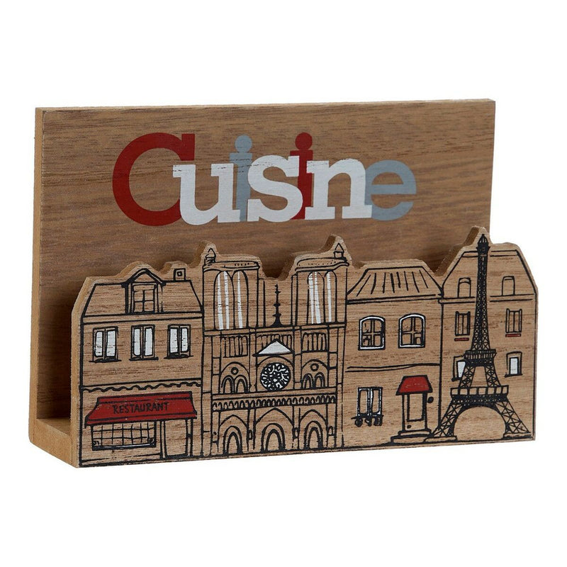 Se Servietholder DKD Home Decor Cusine Multifarvet Træ Træ MDF 16 x 11 x 5 cm  Stort online udvalg i DKD Home Decor - Køb online på udsalg og tilbud lige nu  Meget billig fragt og hurtig levering: 1 - 2 hverdage - Varenummer: S3014915 og barcode / Ean: &