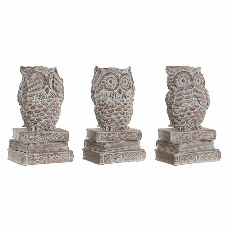Se Dekorativ figur DKD Home Decor Hvid Ugle Afklædt 11 x 11 x 20 cm (3 stk)  Stort online udvalg i DKD Home Decor - Køb online på udsalg og tilbud lige nu  Meget billig fragt og hurtig levering: 1 - 2 hverdage - Varenummer: S3026948 og barcode / Ean: &