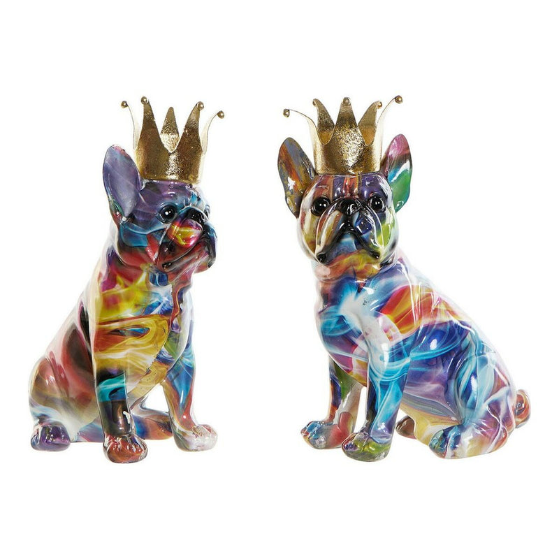Se Dekorativ figur DKD Home Decor 18,5 x 11,5 x 23,5 cm Multifarvet Hund (2 stk)  Stort online udvalg i DKD Home Decor - Køb online på udsalg og tilbud lige nu  Meget billig fragt og hurtig levering: 1 - 2 hverdage - Varenummer: S3019506 og barcode / Ean: &