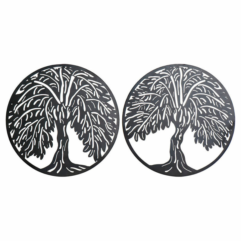 Se Vægdekoration DKD Home Decor Træ Metal (2 stk) (40 x 1 x 40 cm)  Stort online udvalg i DKD Home Decor - Køb online på udsalg og tilbud lige nu  Meget billig fragt og hurtig levering: 1 - 2 hverdage - Varenummer: S3019094 og barcode / Ean: &