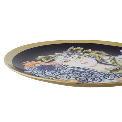 Se Borddekoration DKD Home Decor Blå Multifarvet Porcelæn 42 x 42 x 4 cm  Stort online udvalg i DKD Home Decor - Køb online på udsalg og tilbud lige nu  Meget billig fragt og hurtig levering: 1 - 2 hverdage - Varenummer: S3020486 og barcode / Ean: '8424001902552 på lager - Udsalg på Hjem og madlavning, Boligindretning Spar op til 66% - Over 1124 kendte brands på udsalg