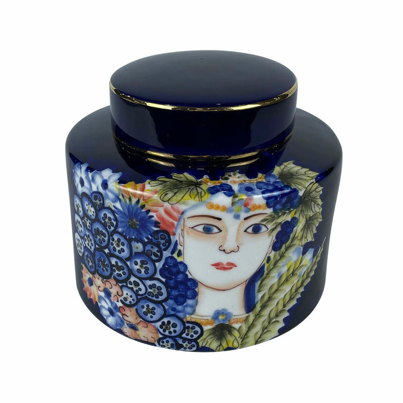 Se Vase DKD Home Decor Ansigt Porcelæn Blå Multifarvet 17 x 17 x 16 cm  Stort online udvalg i DKD Home Decor - Køb online på udsalg og tilbud lige nu  Meget billig fragt og hurtig levering: 1 - 2 hverdage - Varenummer: S3020489 og barcode / Ean: &
