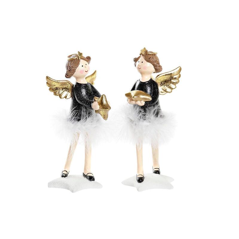Se Julepynt DKD Home Decor Harpiks Engel (8 x 9 x 20 cm) (2 stk)  Stort online udvalg i DKD Home Decor - Køb online på udsalg og tilbud lige nu  Meget billig fragt og hurtig levering: 1 - 2 hverdage - Varenummer: S3036054 og barcode / Ean: &