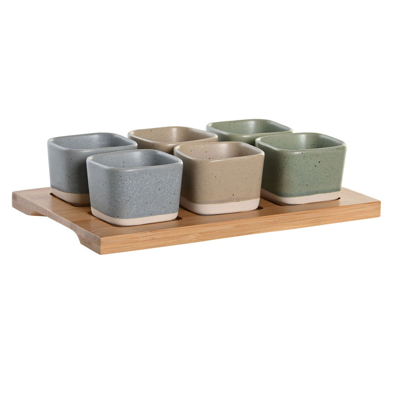 Se Sæt til appetizere DKD Home Decor 21,6 x 15 x 1,5 cm Porcelæn Multifarvet Bambus Skandinavisk  Stort online udvalg i DKD Home Decor - Køb online på udsalg og tilbud lige nu  Meget billig fragt og hurtig levering: 1 - 2 hverdage - Varenummer: S3044719 og barcode / Ean: &