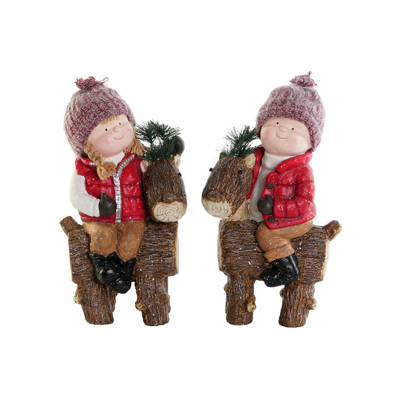 Se Julepynt DKD Home Decor Multifarvet Børn 18 x 24 x 45 cm (2 stk)  Stort online udvalg i DKD Home Decor - Køb online på udsalg og tilbud lige nu  Meget billig fragt og hurtig levering: 1 - 2 hverdage - Varenummer: S3052057 og barcode / Ean: &