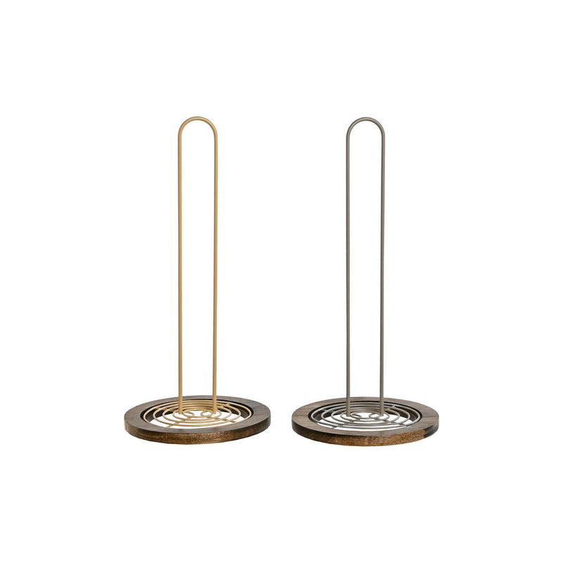 Se Køkkenrulleholder Home ESPRIT Beige Grå Mørkebrun Metal Gummitræ 15 x 15 x 31 cm (2 stk)  Stort online udvalg i Home ESPRIT - Køb online på udsalg og tilbud lige nu  Meget billig fragt og hurtig levering: 1 - 2 hverdage - Varenummer: S3054940 og barcode / Ean: &
