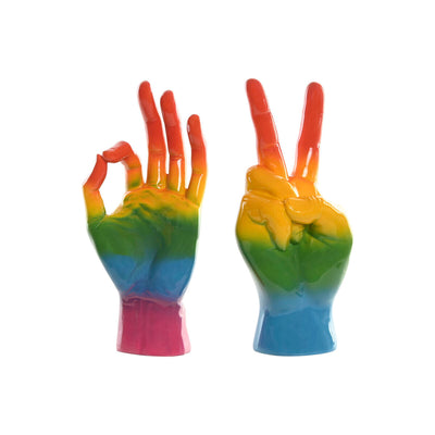 Se Dekorativ figur Home ESPRIT Multifarvet Hånd 16 x 10 x 36 cm (2 stk)  Stort online udvalg i Home ESPRIT - Køb online på udsalg og tilbud lige nu  Meget billig fragt og hurtig levering: 1 - 2 hverdage - Varenummer: S3061306 og barcode / Ean: '8424002205188 på lager - Udsalg på Hjem og madlavning, Boligindretning Spar op til 56% - Over 1124 kendte brands på udsalg