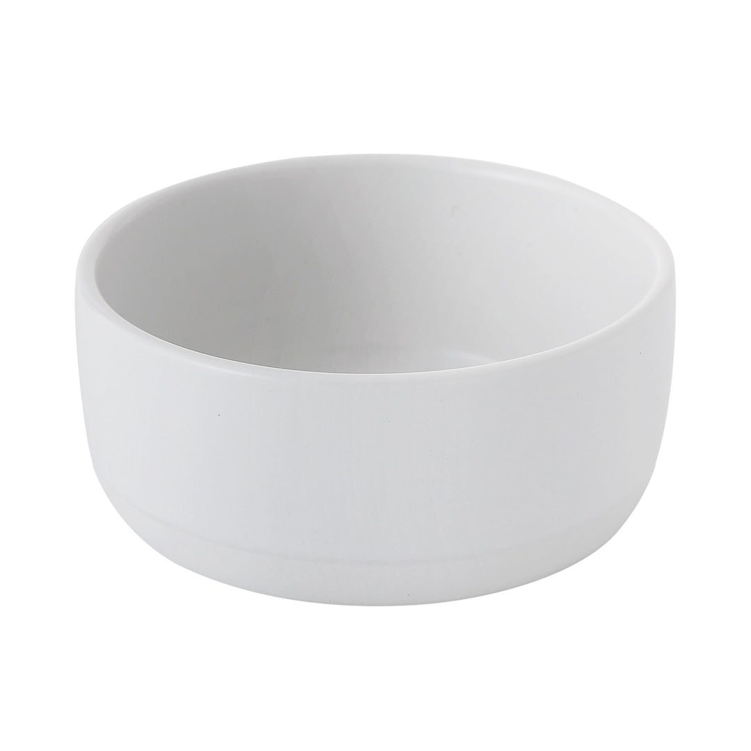 Hvid Aida Raw skål med diameter 13,5 cm