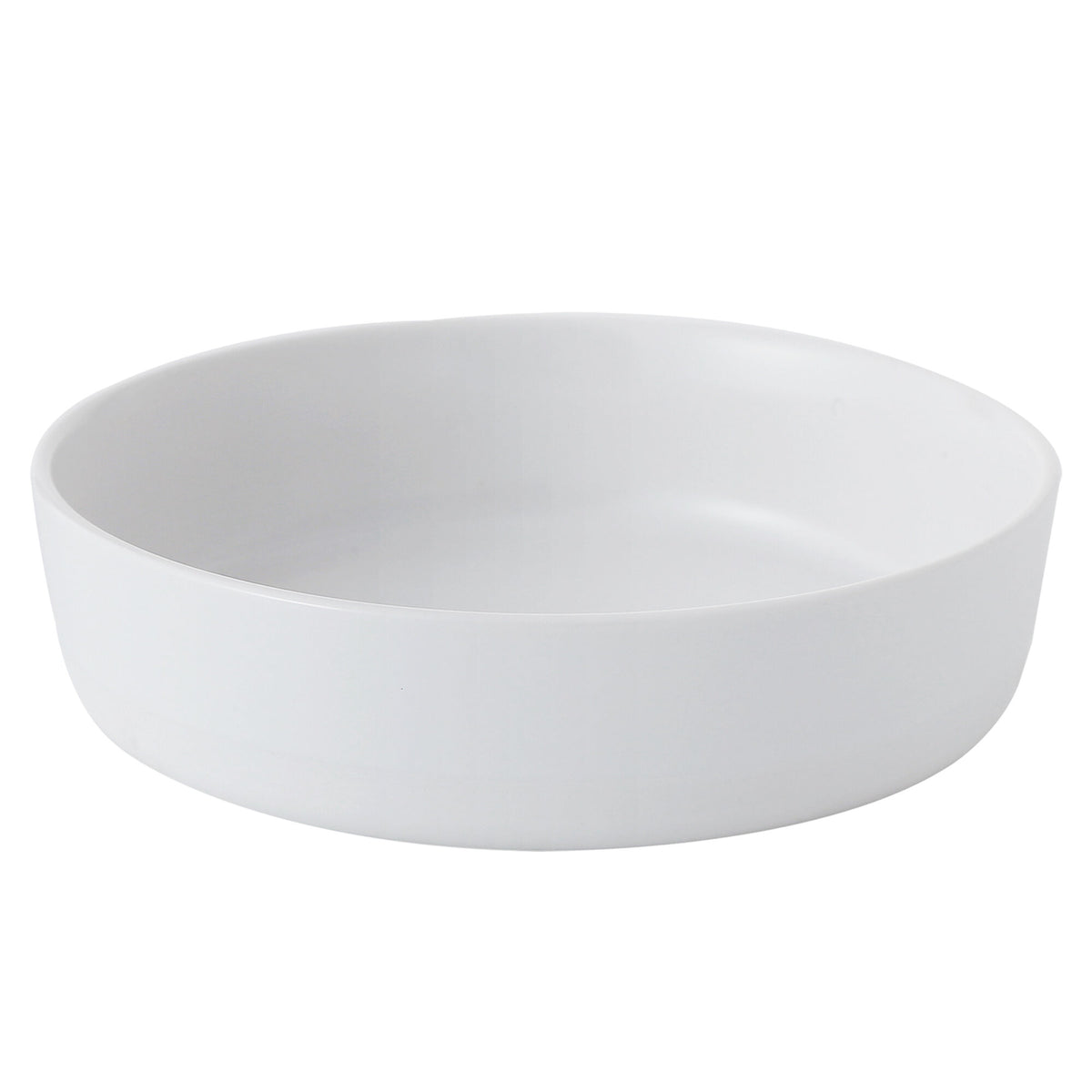 Hvid dyb tallerken fra Aida Raw, diameter 19,4 cm