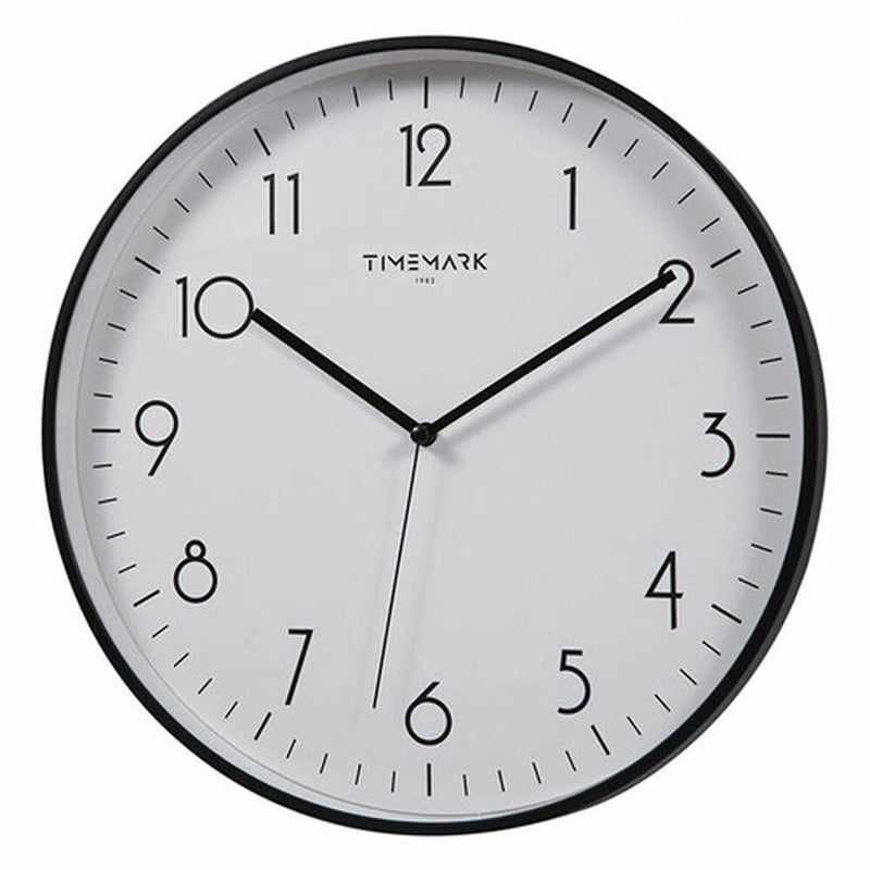 Se Vægur Timemark Sort (30 x 30 cm)  Stort online udvalg i Timemark - Køb online på udsalg og tilbud lige nu  Meget billig fragt og hurtig levering: 1 - 2 hverdage - Varenummer: S6502863 og barcode / Ean: &