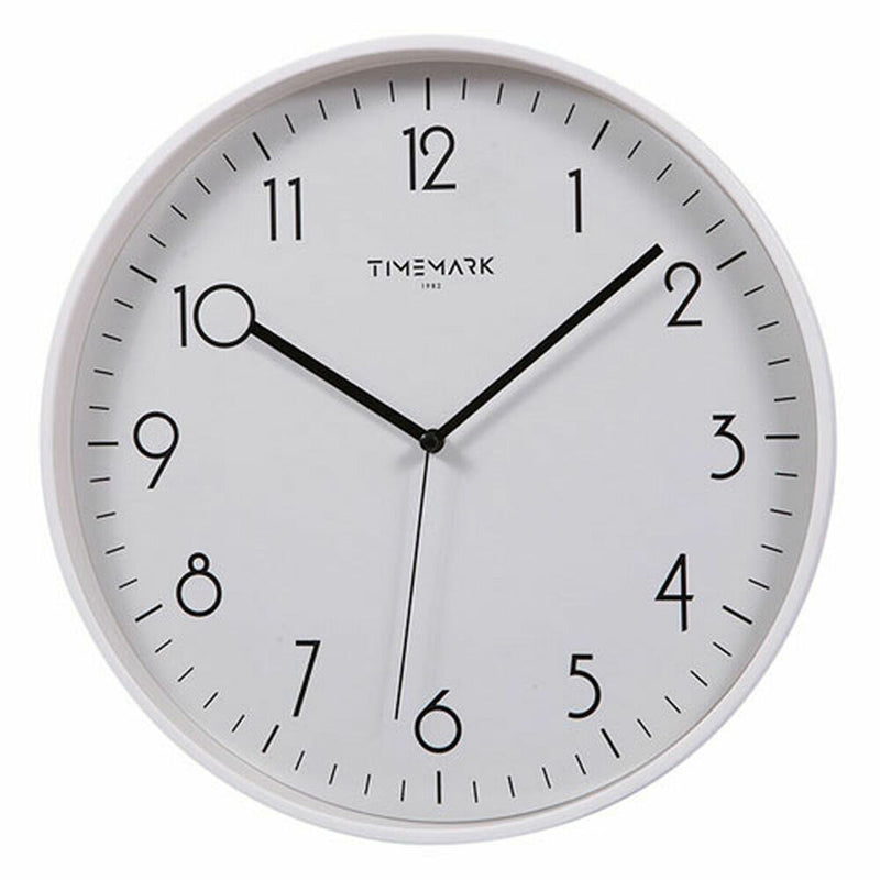 Se Vægur Timemark Hvid (30 x 30 cm)  Stort online udvalg i Timemark - Køb online på udsalg og tilbud lige nu  Meget billig fragt og hurtig levering: 1 - 2 hverdage - Varenummer: S6502864 og barcode / Ean: &