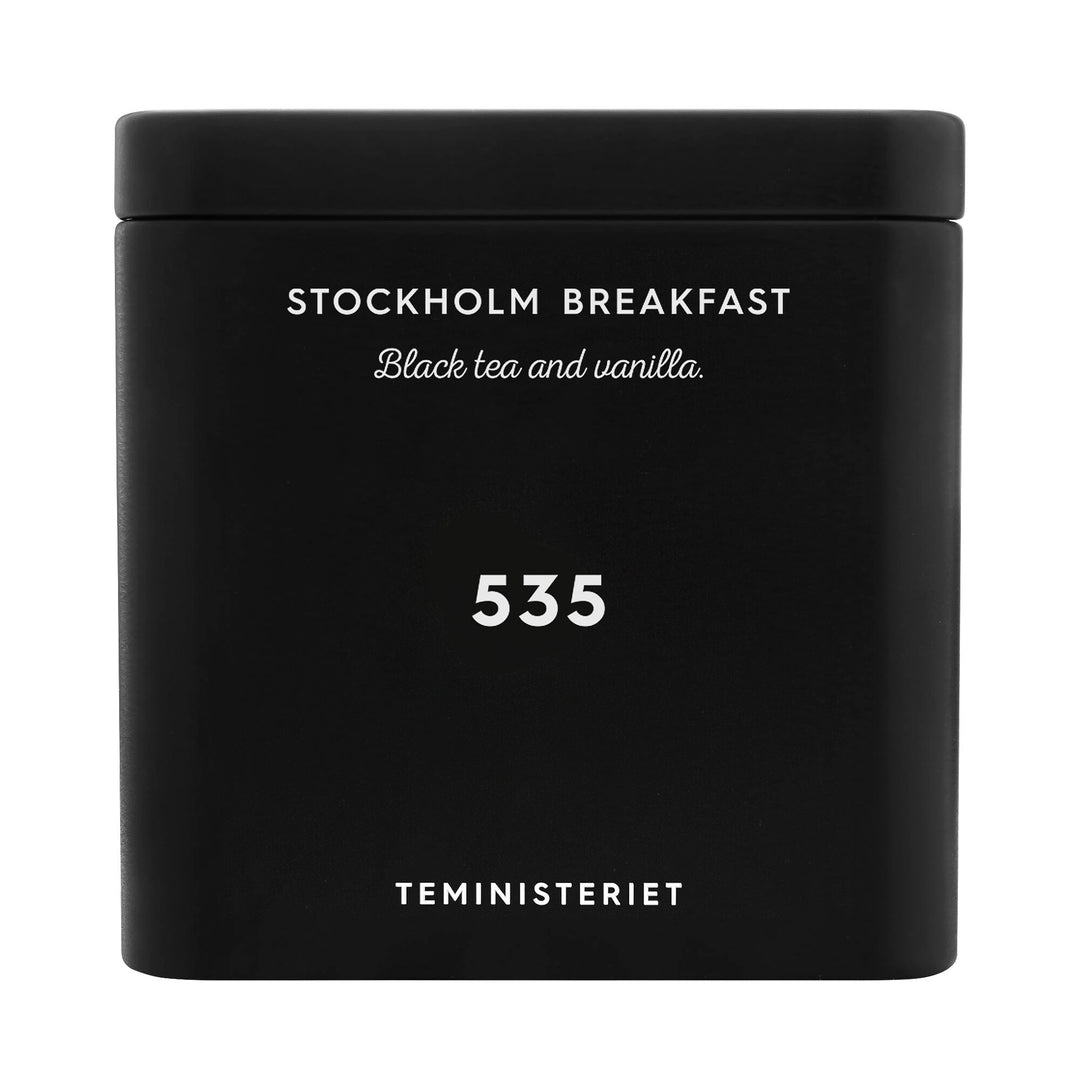 Pakke med 100 g Teministeriet Stockholm Breakfast sort te
