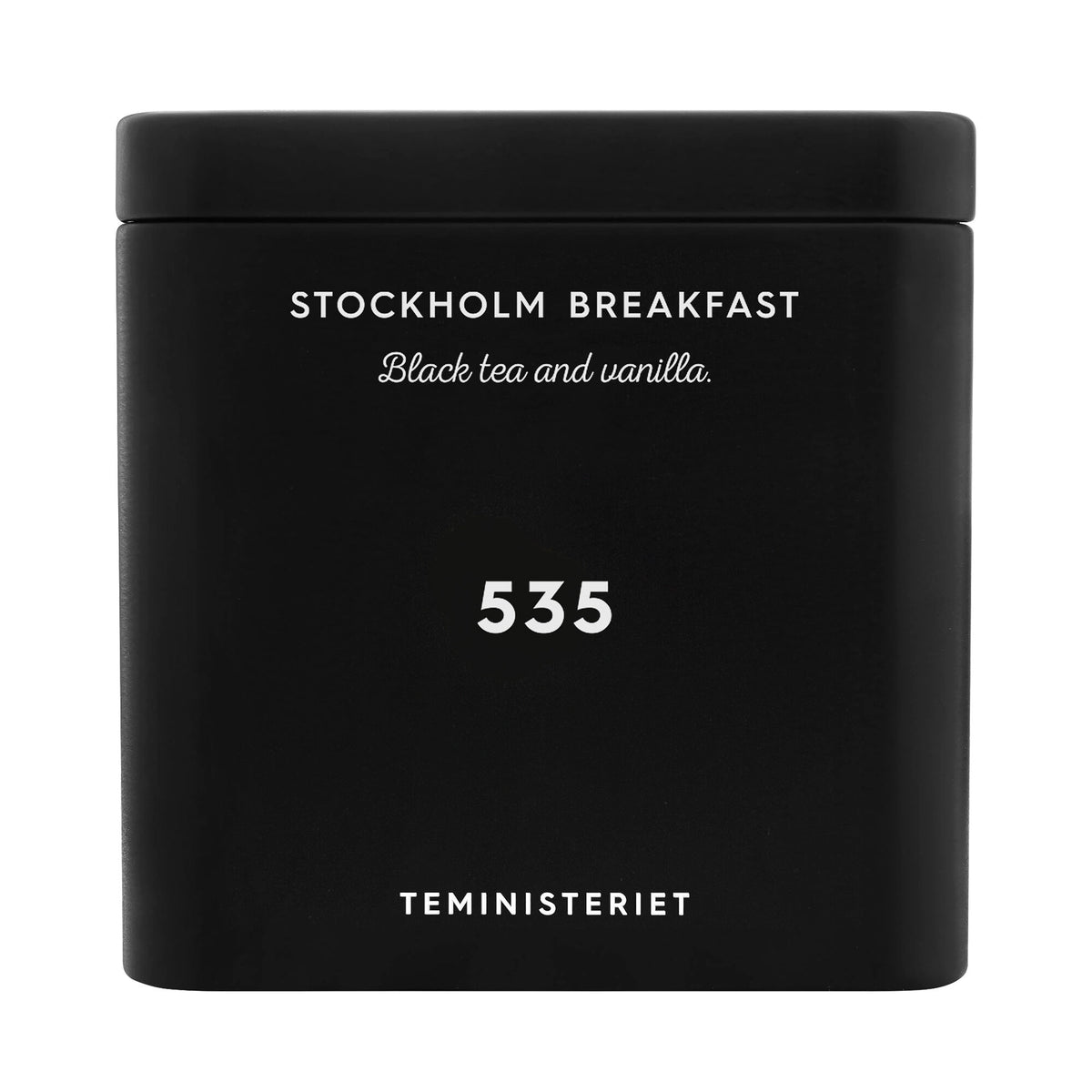 Pakke med 100 g Teministeriet Stockholm Breakfast sort te
