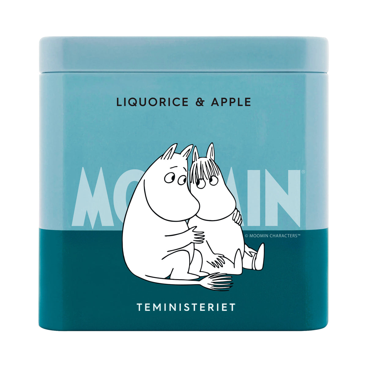 Teministeriet Moomin Liquorice & Apple te i pakke á 50 g