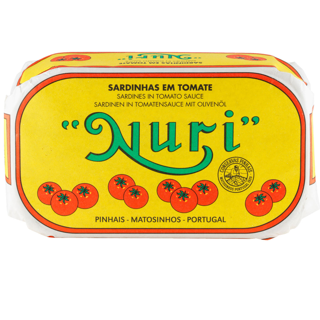 Dåse med Nuri sardiner i tomatsauce, 125 g