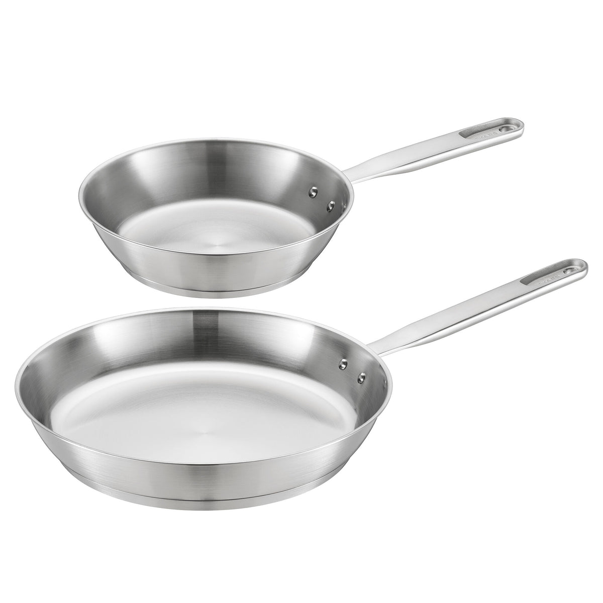 Fiskars All Steel Pure stegepandesæt med pander på 20 og 28 cm
